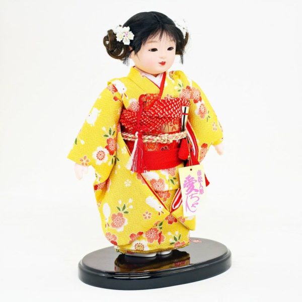 Japanese traditional Ichimatsu doll<br> Standing - Size 6 - Image 5
