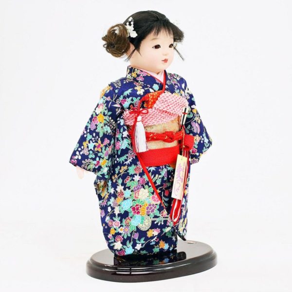 Japanese traditional Ichimatsu doll<br> Standing - Size 8 - Image 5