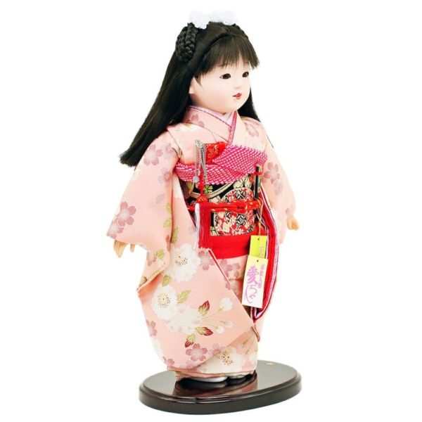 Japanese traditional Ichimatsu doll<br> Standing - Size 10 - Image 5