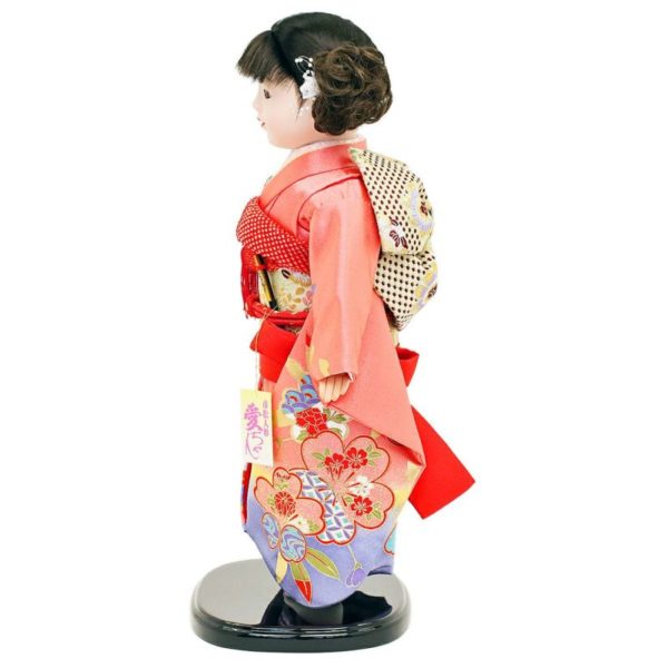 Japanese traditional Ichimatsu doll<br> Standing - Size 13 - Image 3
