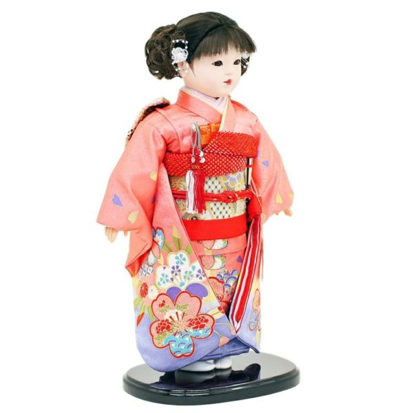 Japanese traditional Ichimatsu doll<br> Standing - Size 13 - Image 5