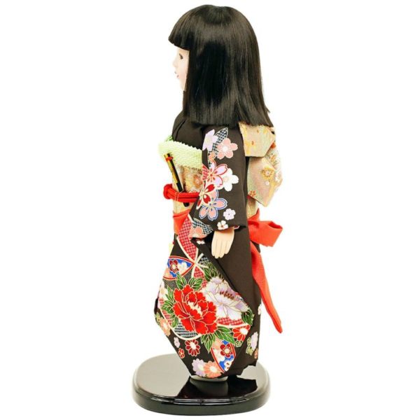 Japanese traditional Ichimatsu doll<br> Standing - Size 13 - Image 3