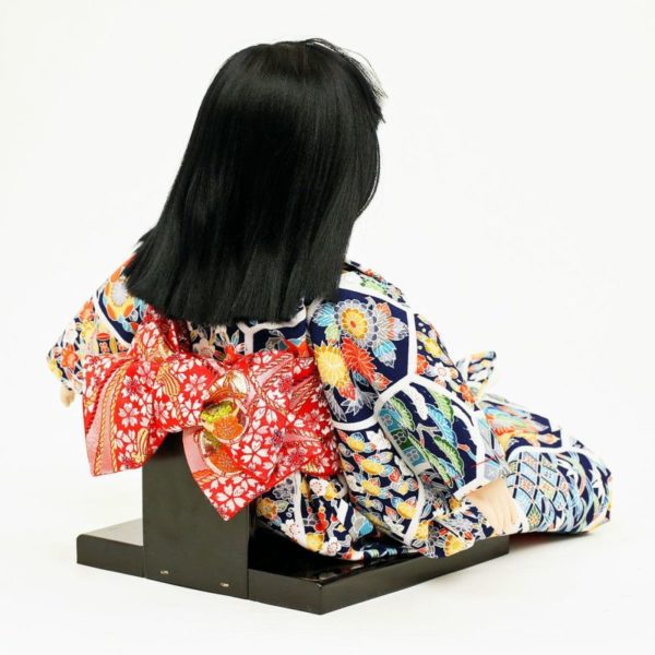 Japanese traditional Ichimatsu doll<br> Sitting - Size 13 - Image 4