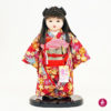 Japanese traditional Ichimatsu doll<br> Standing - Size 8